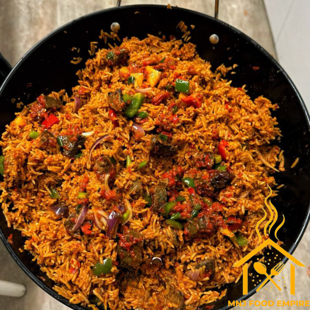 mnj food empire jollof rice